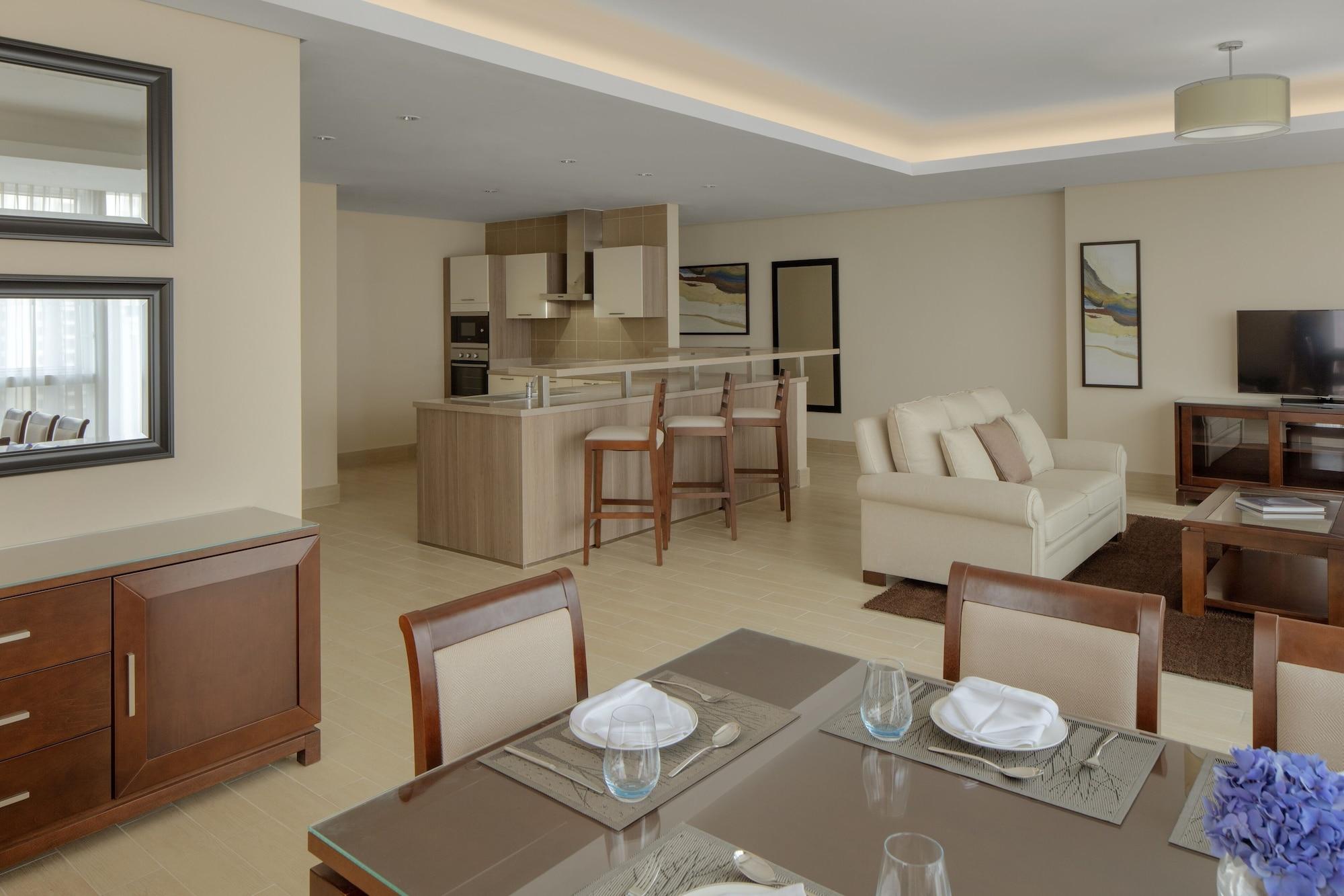 โรงแรมดุสิต โดฮา ภายนอก รูปภาพ A typical apartment interior