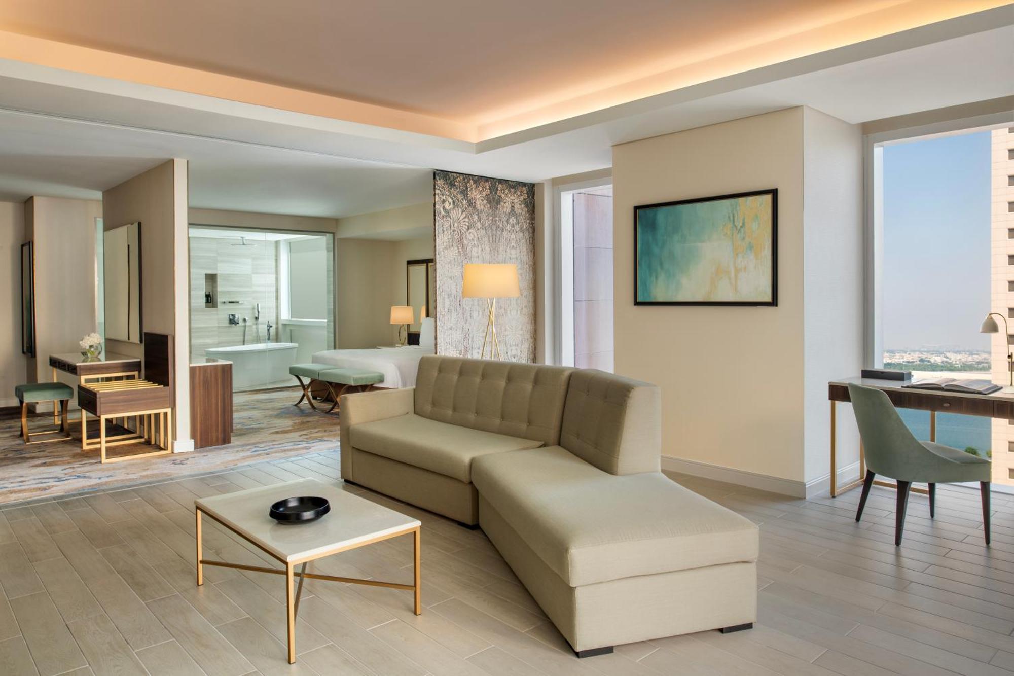 โรงแรมดุสิต โดฮา ภายนอก รูปภาพ A suite at the hotel