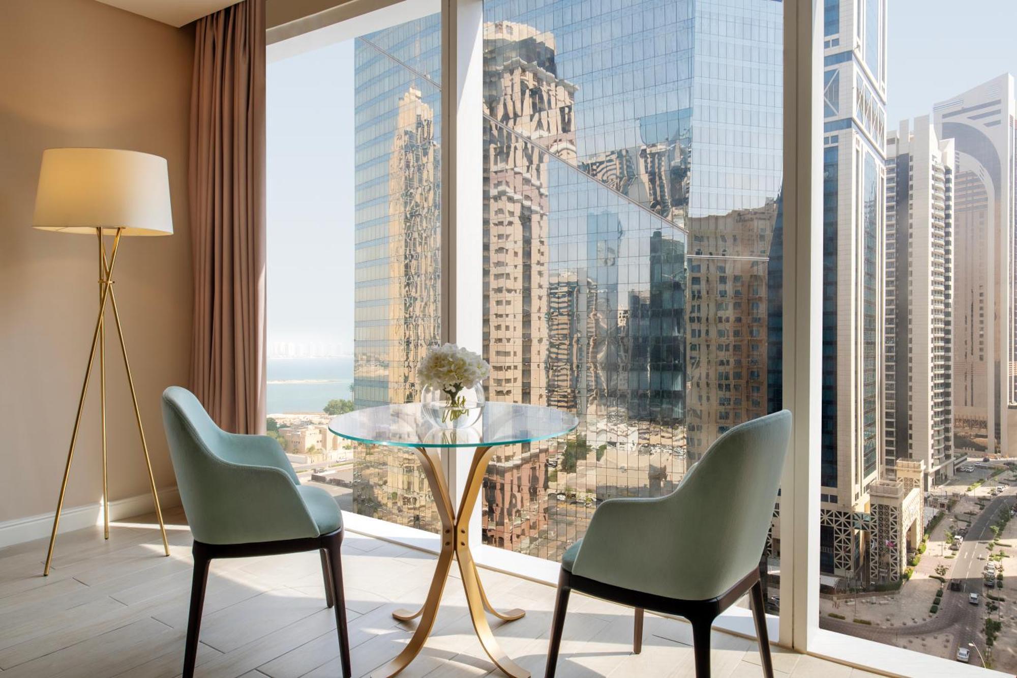โรงแรมดุสิต โดฮา ภายนอก รูปภาพ View from a suite